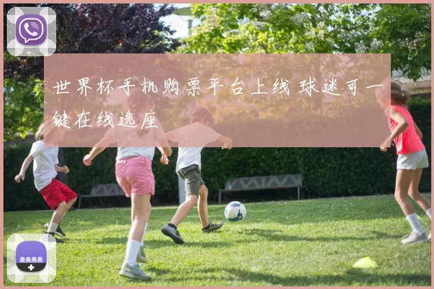 世界杯手机购票平台上线 球迷可一键在线选座