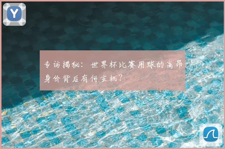 专访揭秘:世界杯比赛用球的高昂身价背后有何玄机?