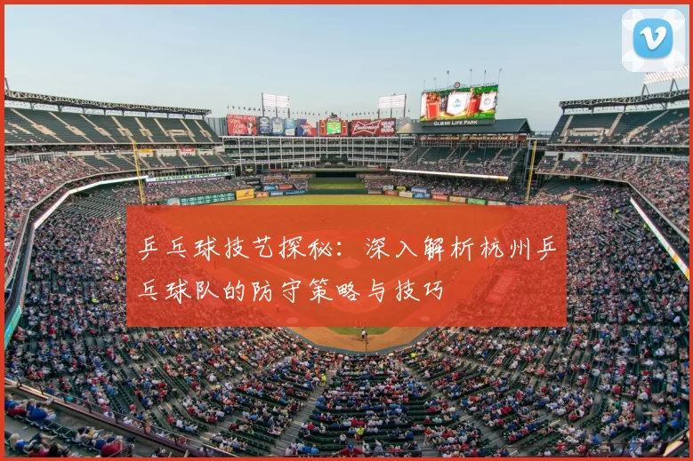 乒乓球技艺探秘:深入解析杭州乒乓球队的防守策略与技巧